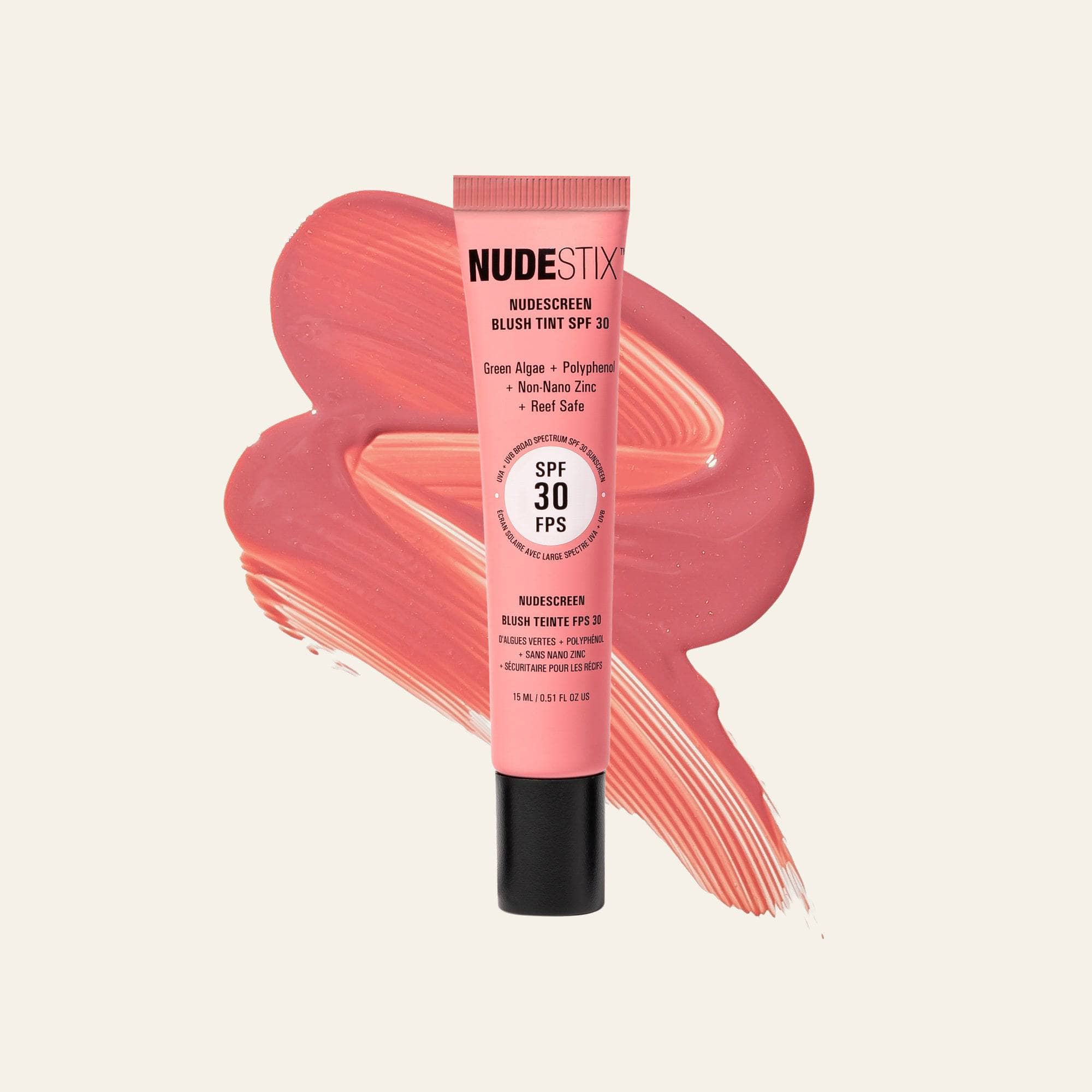 Nudescreen Blush Tint in shade SUNSET ROSE - 1