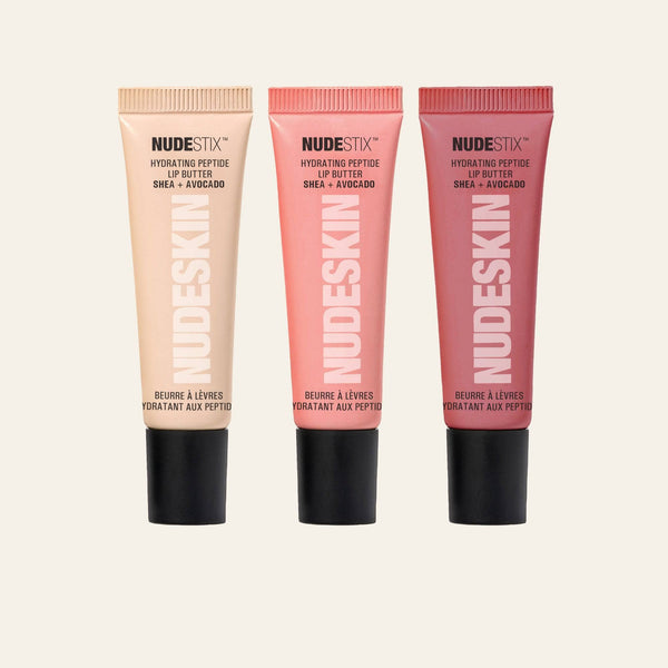 Hydrating Peptide Lip Butter Tint Set (3-Piece Kit) – Nudestix