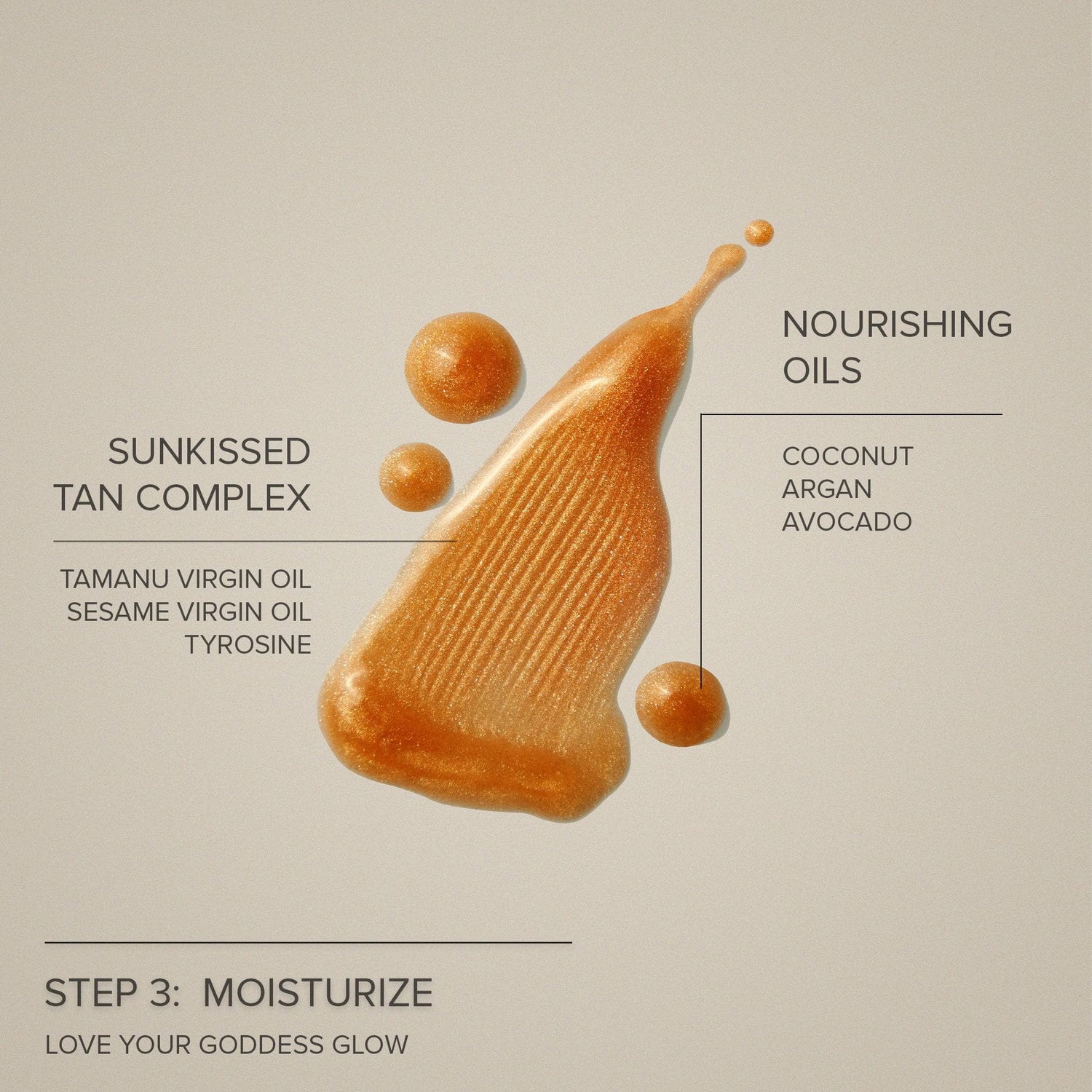 Oils included in the ingredients of Sunshine Oil Body Elixir