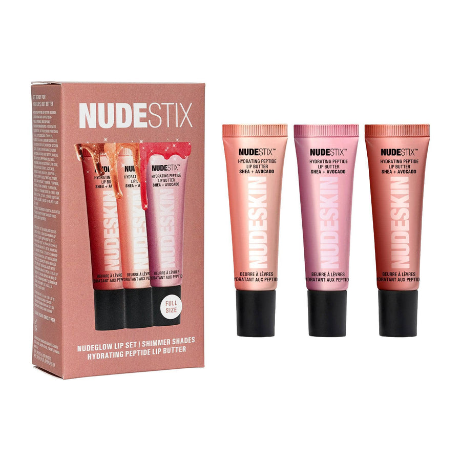 Nudeglow Lip Set Hydrating Peptide 3-Piece Kit