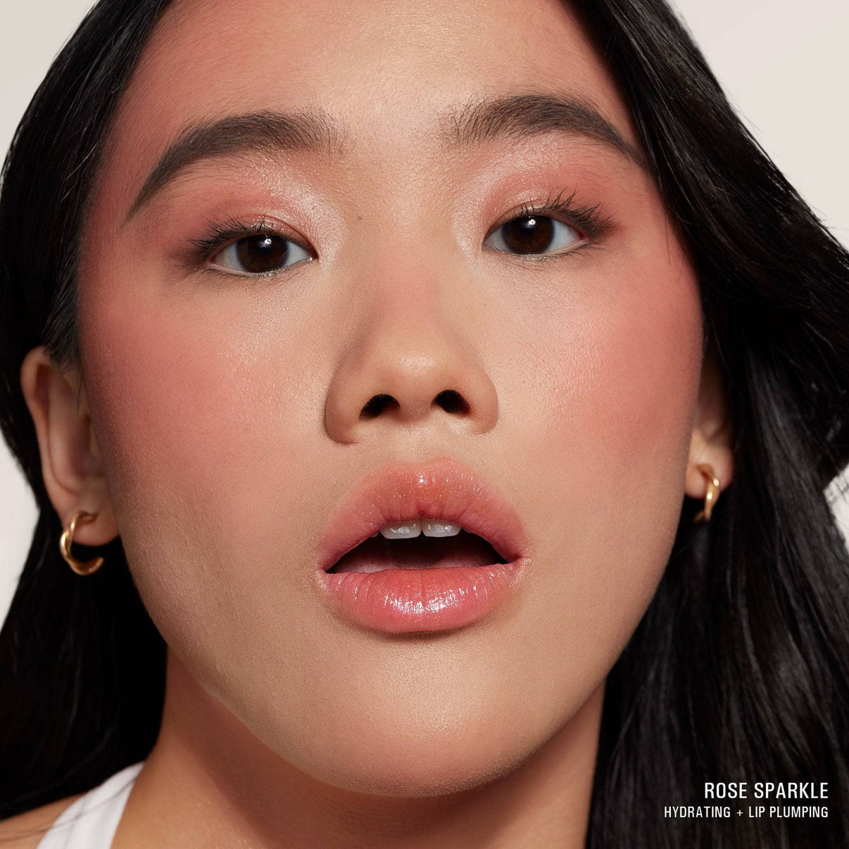 hydrating peptide lip butter rose sparkle