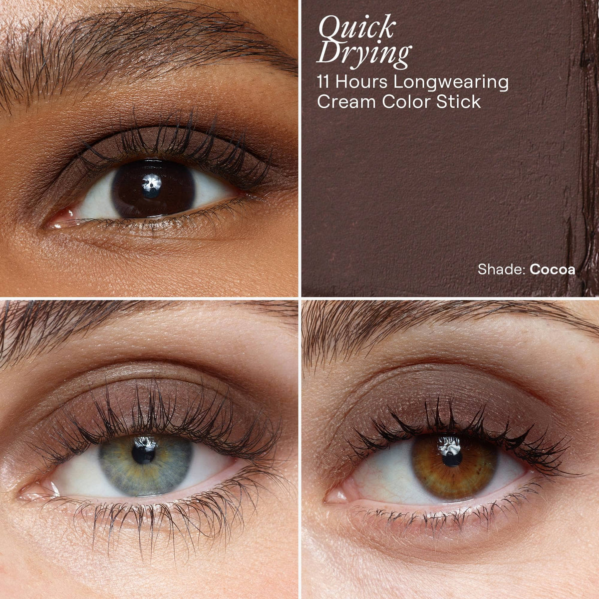 Smokey Nude Eyes - Warm Brown