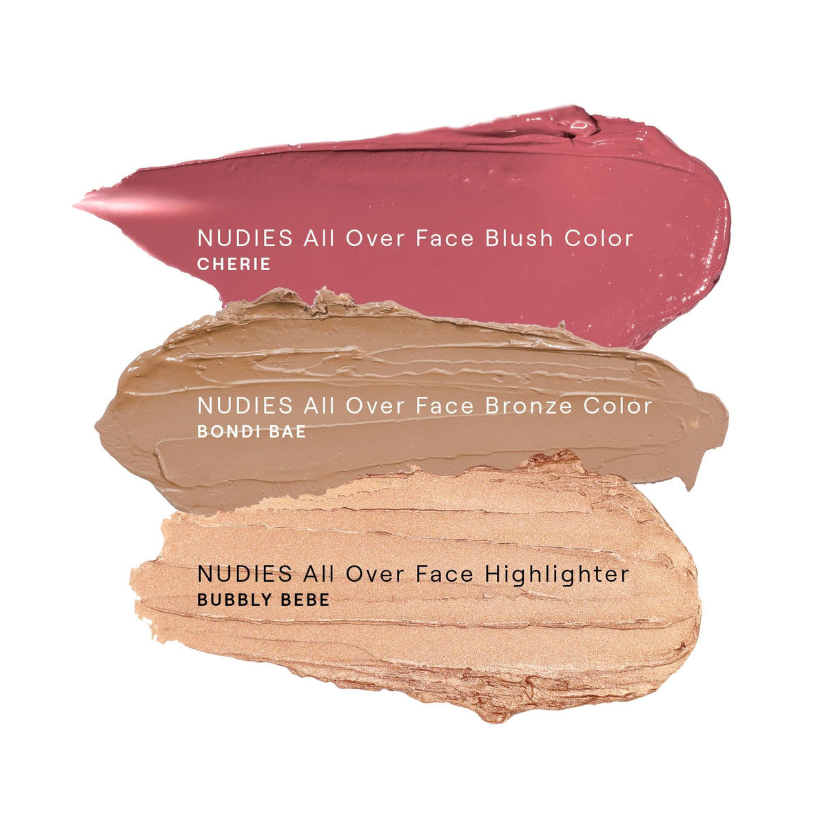 Nude Face Set: 3 Step Rosy Pink