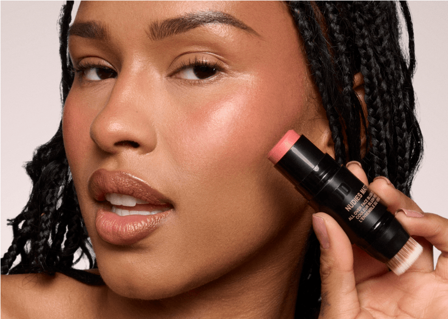 NUDIES all over face color