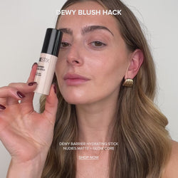 Dewy Hydrating Stick Blush Hack video-3
