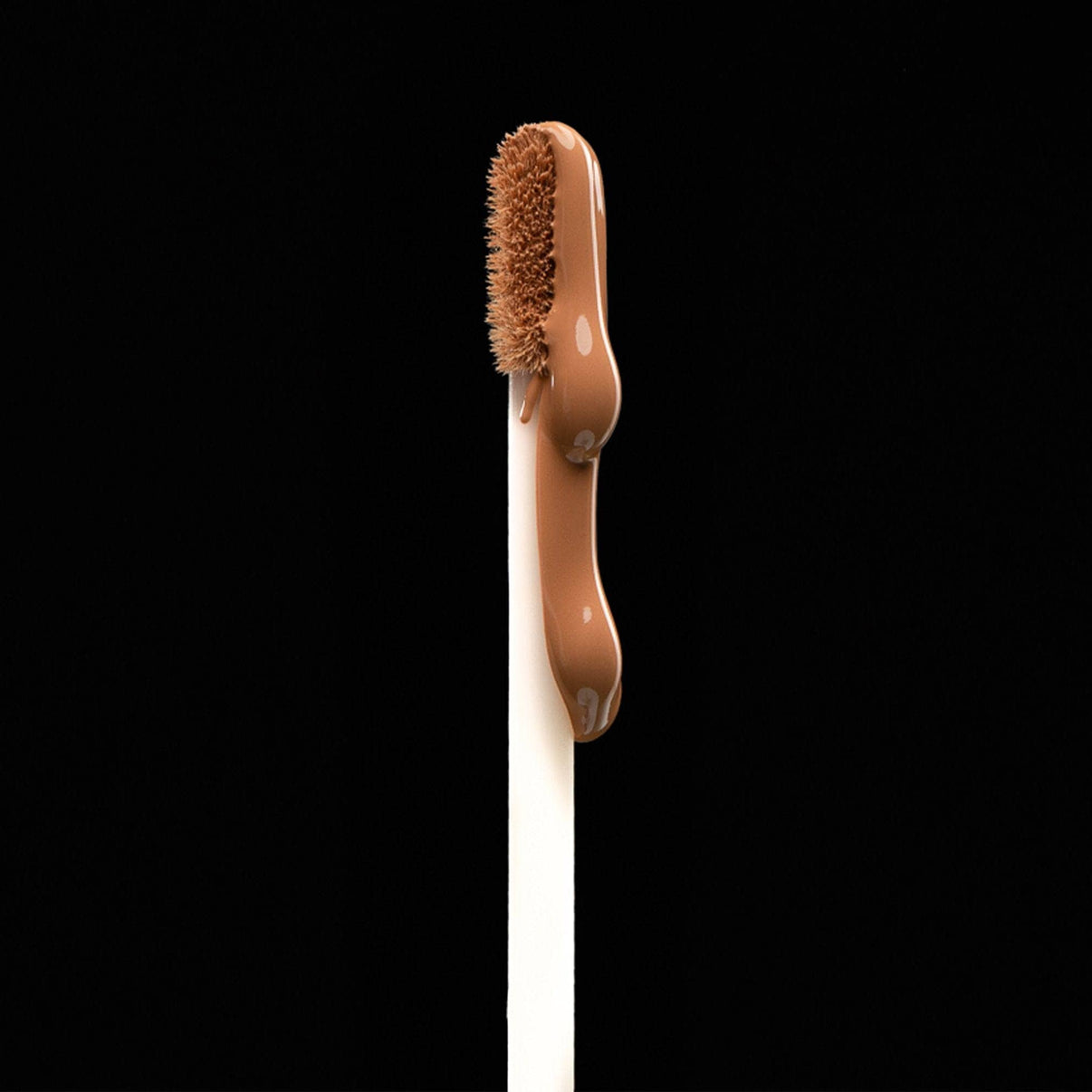 Nudefix cream concealer in shade nude 6 brush with product