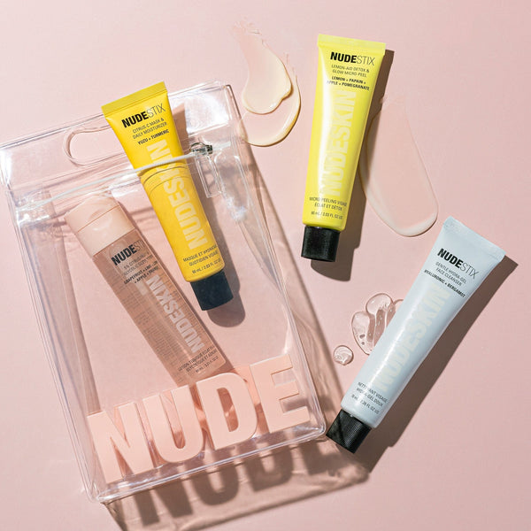Flat lay of Nude Essentials kit - 2