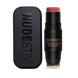 Nudies Blush Stick in shade Body Language with Nudestix Can