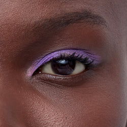 Eye closeup wearing Magnetic Eye Color in shade Lilac Sky - 123