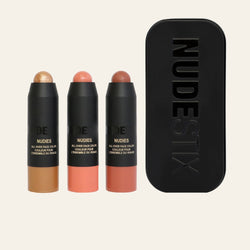 Mini Nudies 3 Pcs Kit in Sunkissed, Sweet Peach Peony and Hey, Honey (3683420274781)