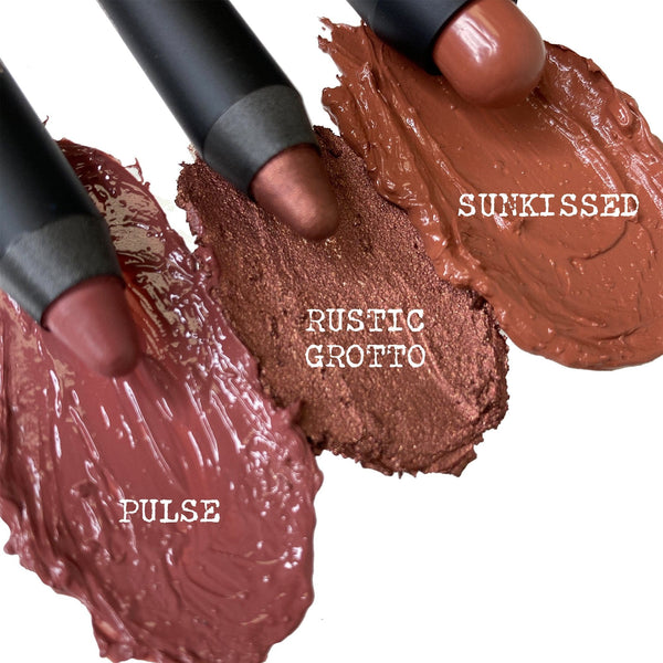 Sunkissed Nudes Mini Kit texture swatches