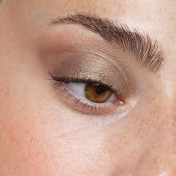 Eye makeup closeup with Magnetic Eye Color in shade Queen Olive-68
