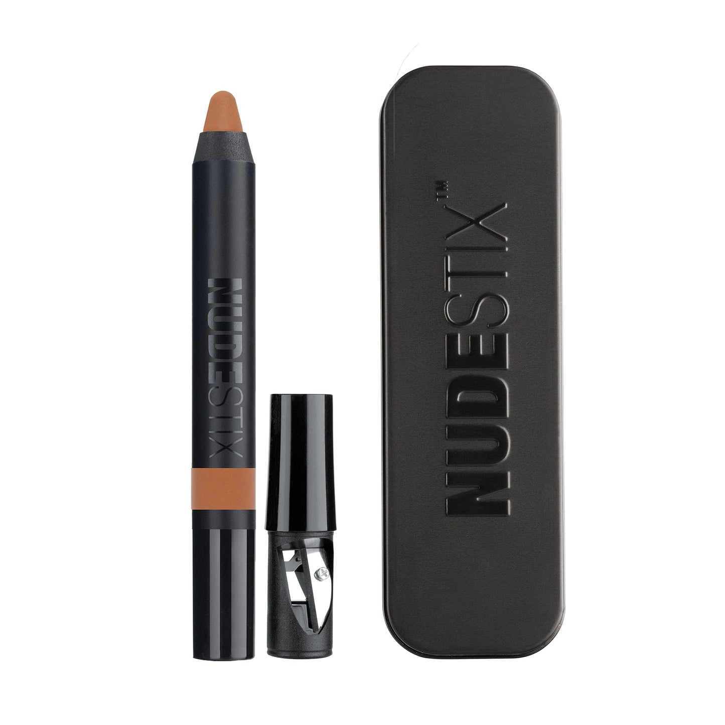 Magnetic Eye Color in shade terra with nudestix can