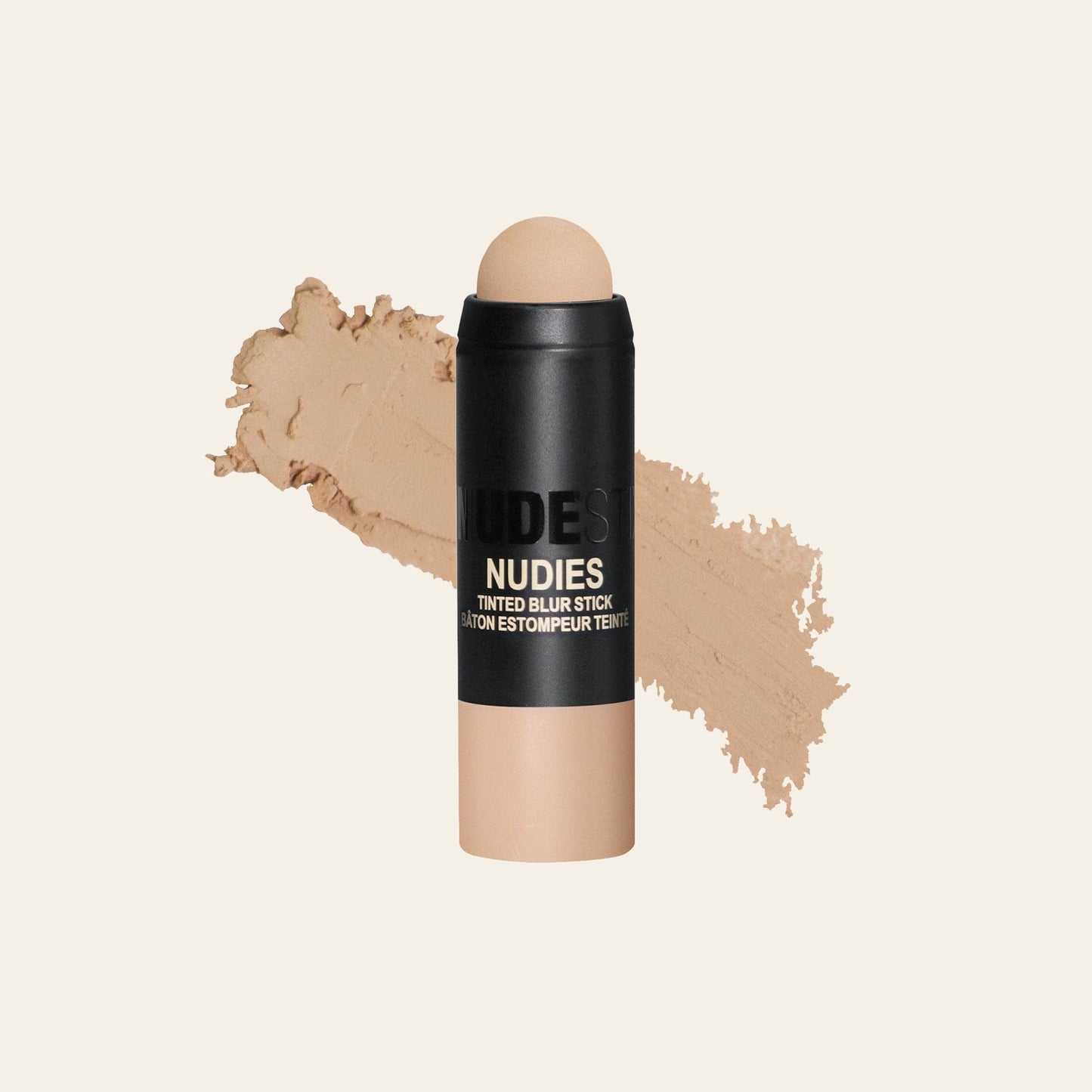 Tinted Blur Foundation Stick in shade Light 2 with texture swatch